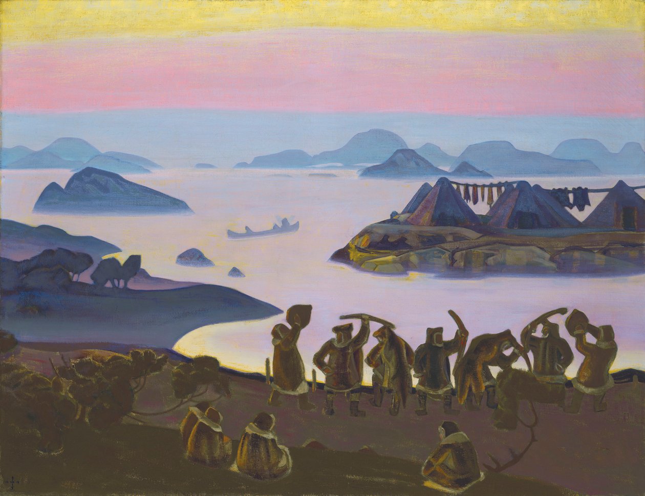Auringon kutsu, 1919. tekijältä Nicholas Roerich