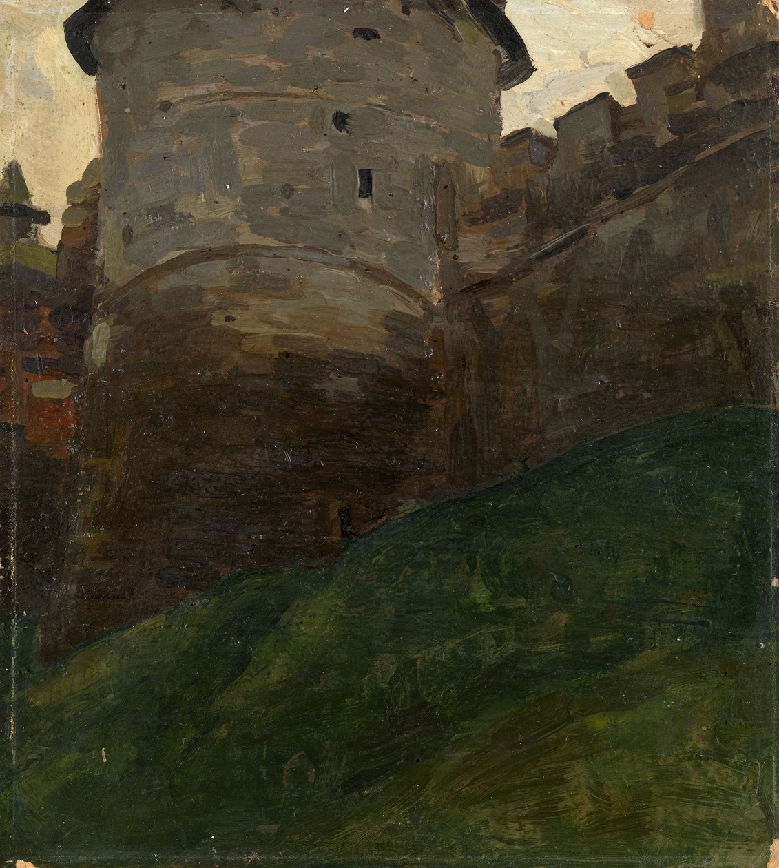 Novgorodin Kremlin torni, n. 1903 tekijältä Nikolai Konstantinowitsch Roerich