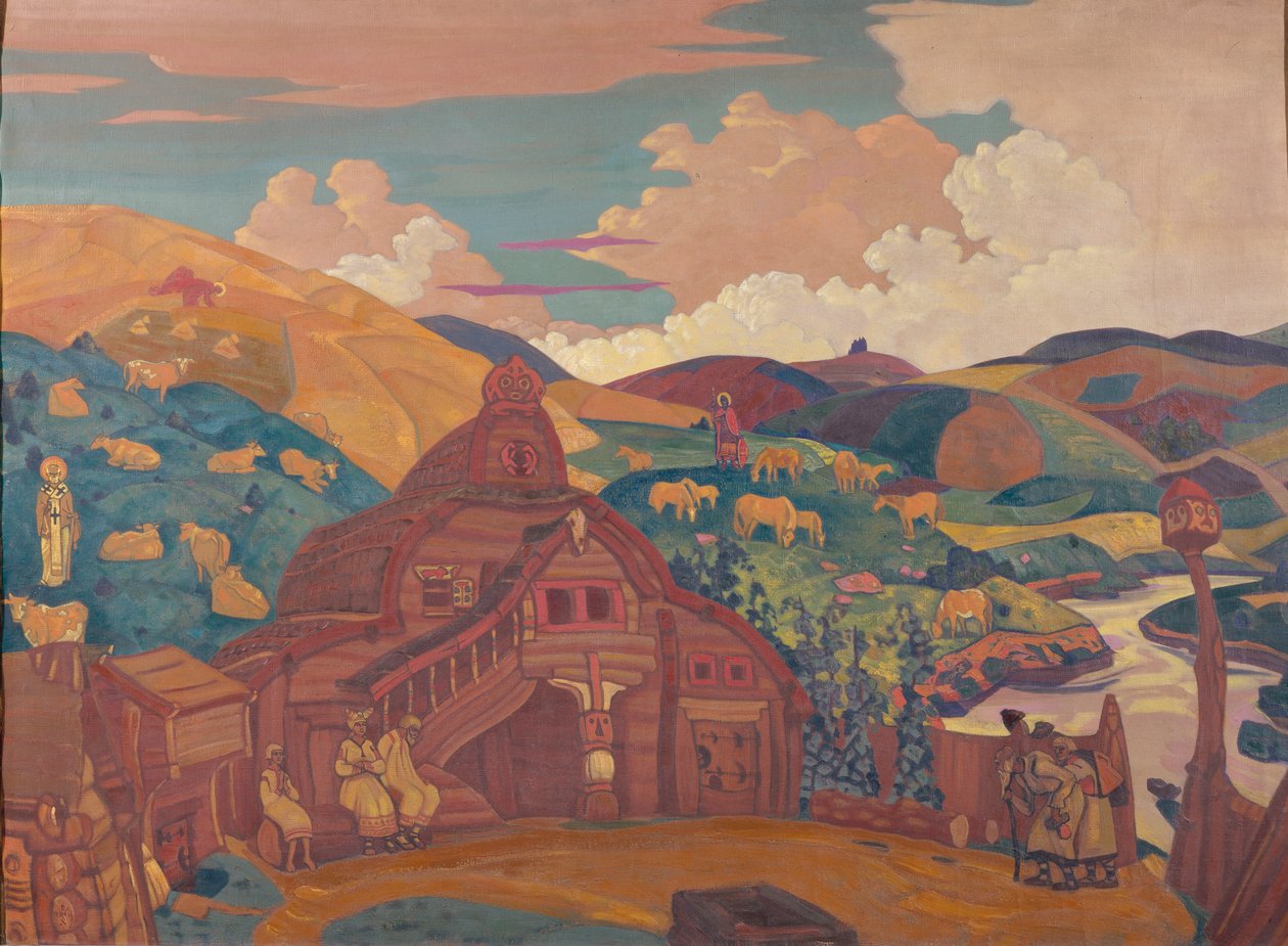 Kolme iloa, 1916 tekijältä Nikolai Konstantinowitsch Roerich
