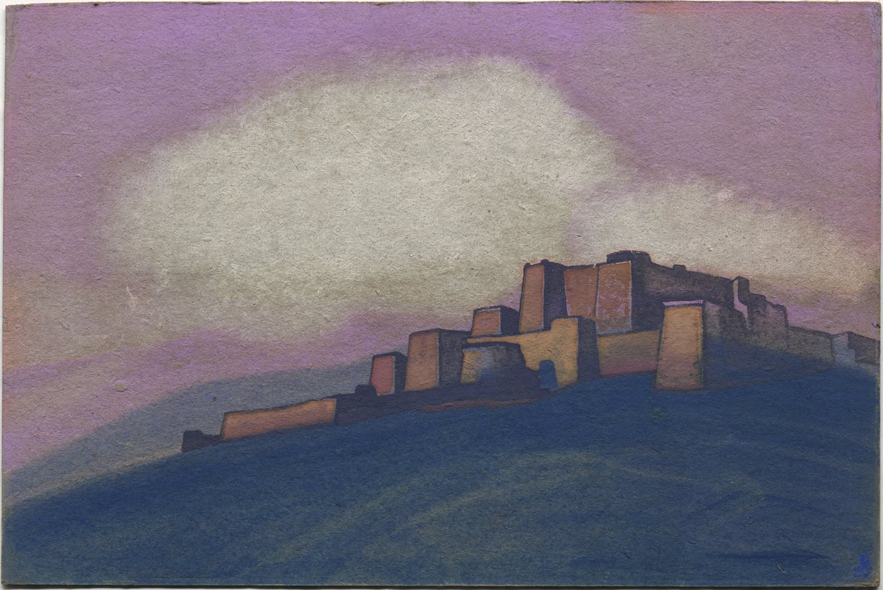 Tiibetin linnoitus, 1936 tekijältä Nicholas Roerich