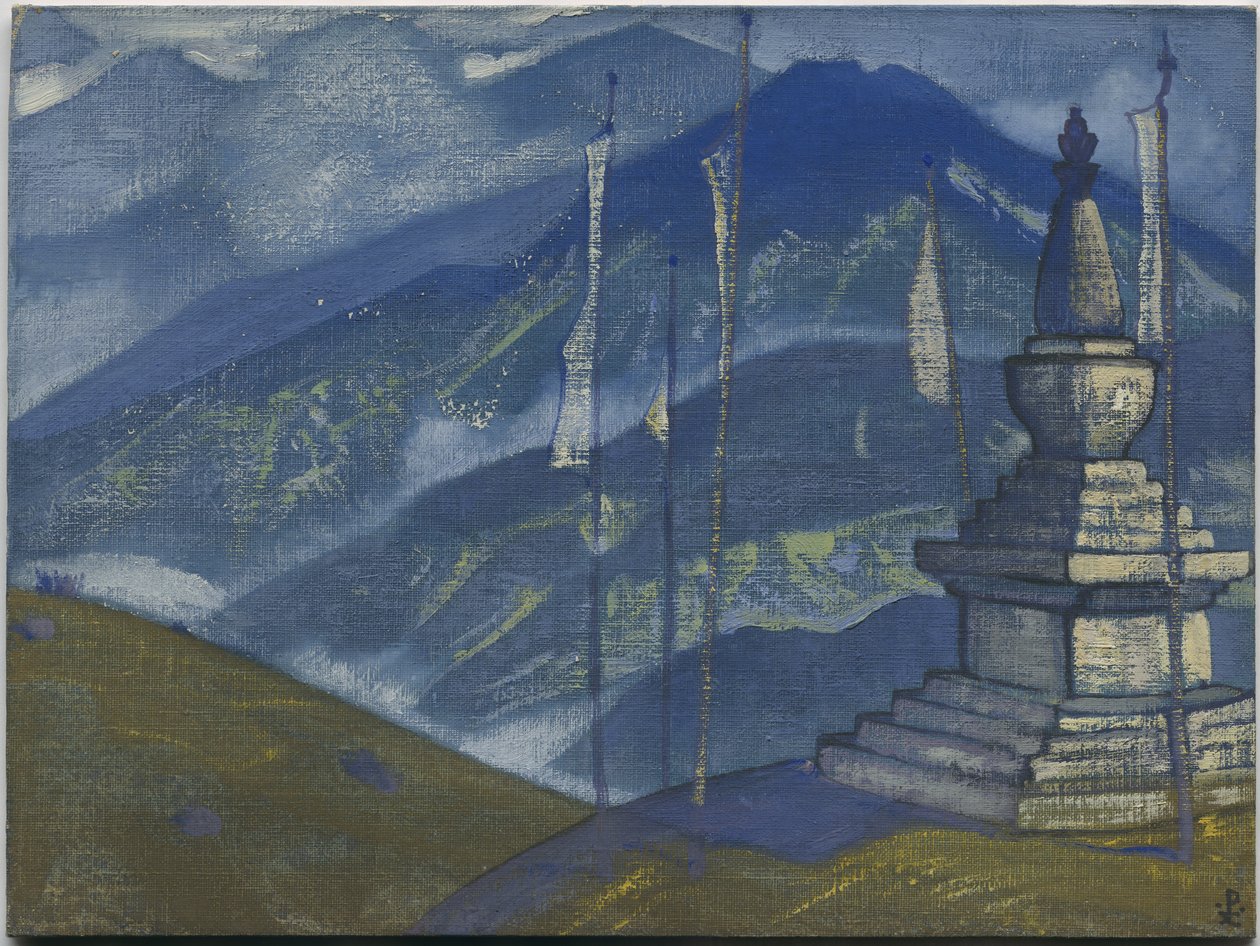Waves of Mist, "Himalayan"-sarja, 1924 tekijältä Nicholas Roerich