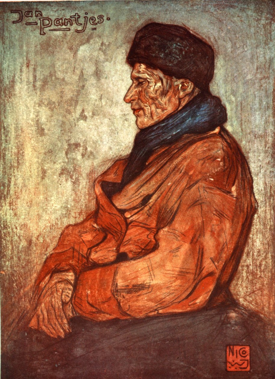 Vanha kalastaja, 1904 tekijältä Nico Jungman