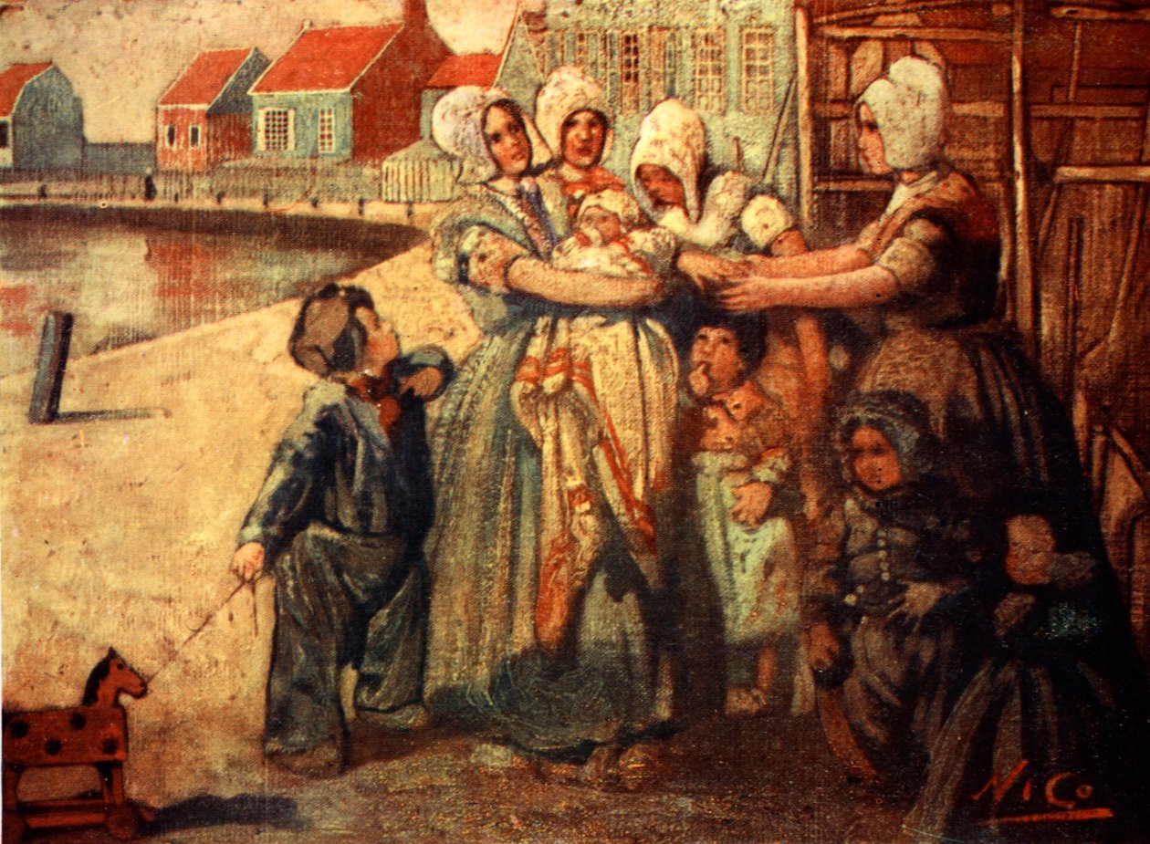 Vauvan palvonta, 1904 tekijältä Nico Jungman
