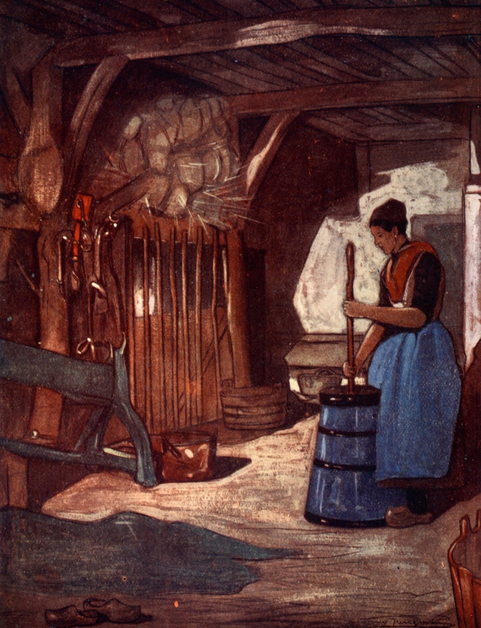Pyörintää Elspeetissä, 1904 tekijältä Nico Jungman