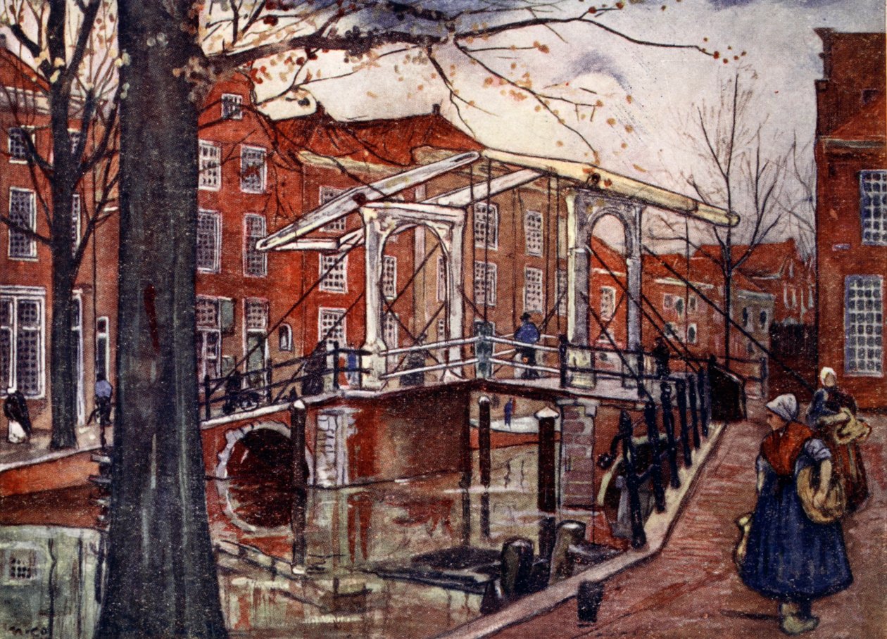 Vanha Rein, Leiden, 1904 tekijältä Nico Jungman