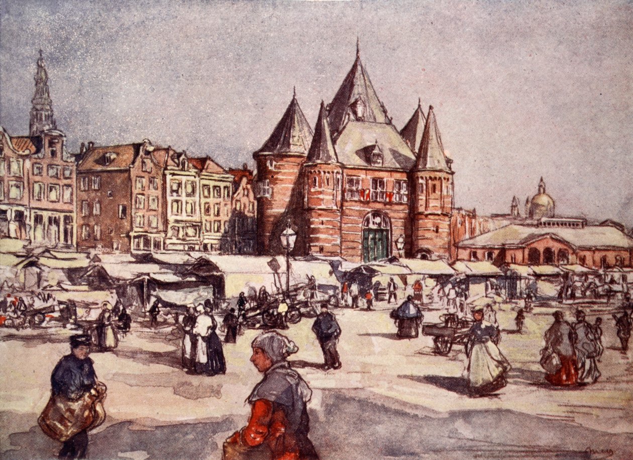 De Waag, Amsterdam, 1904 tekijältä Nico Jungman