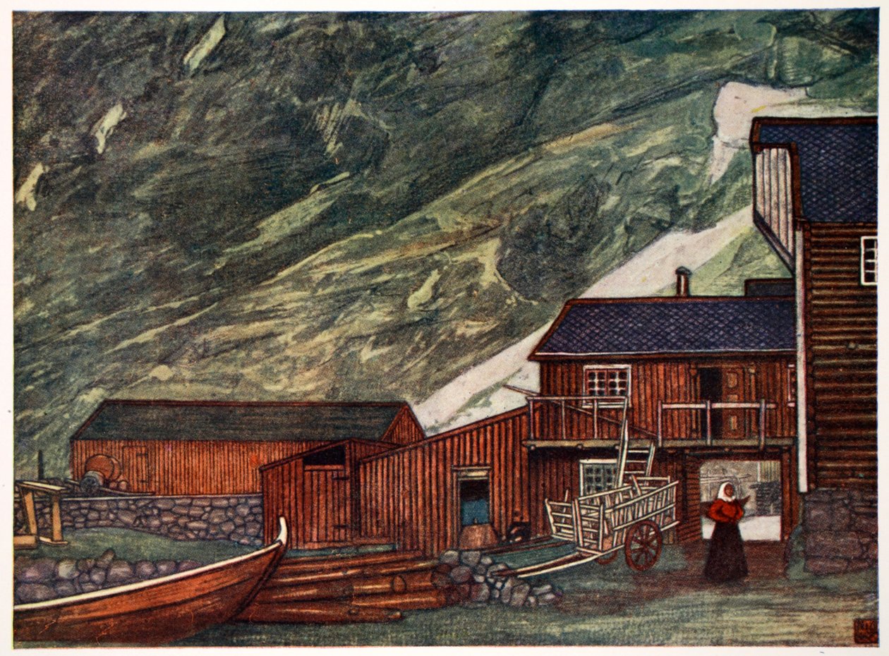 Vuonolla, Sundalsoren, 1905 tekijältä Nico Jungman
