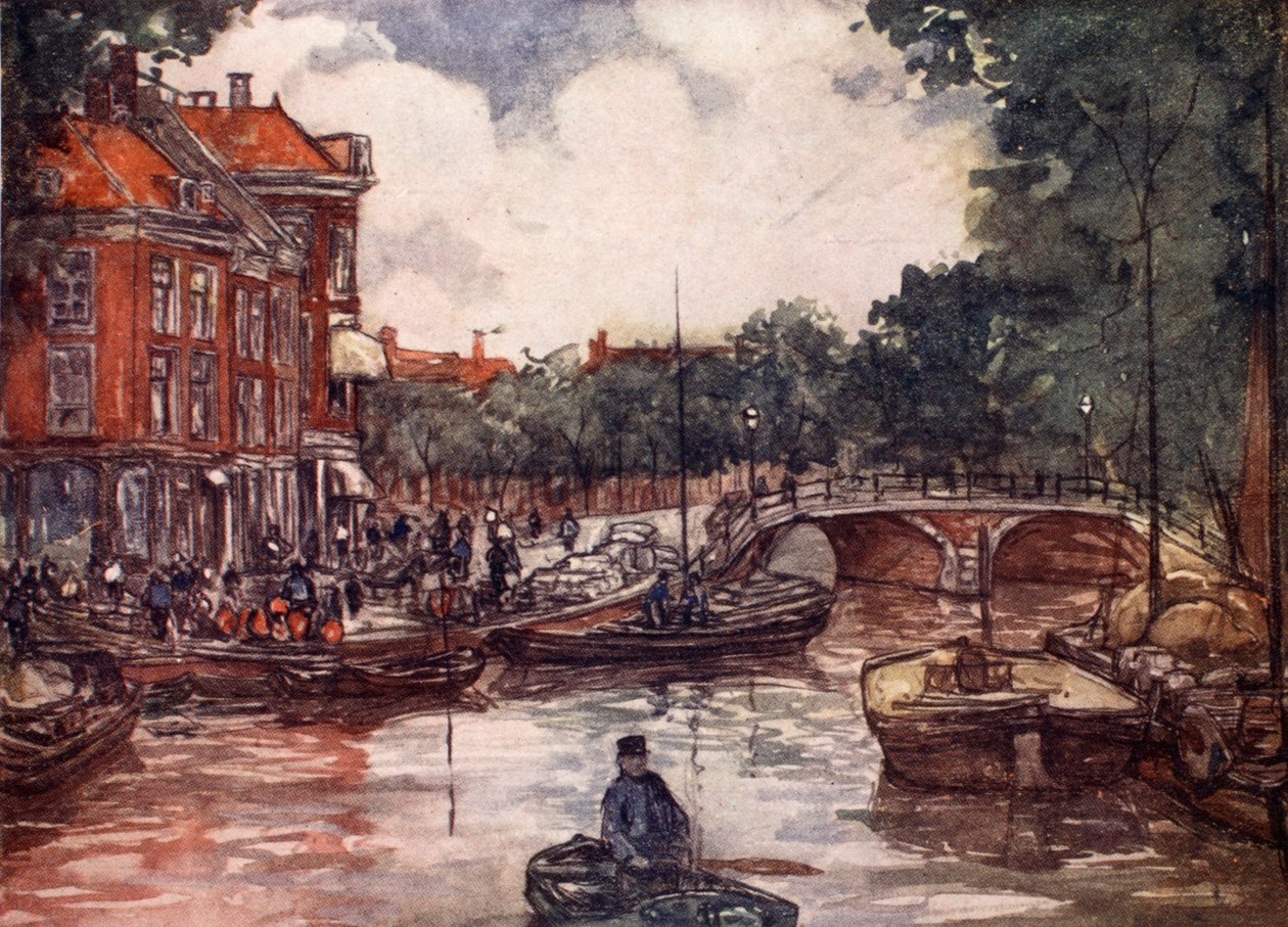 Kalasilta, Leiden, 1904 tekijältä Nico Jungman