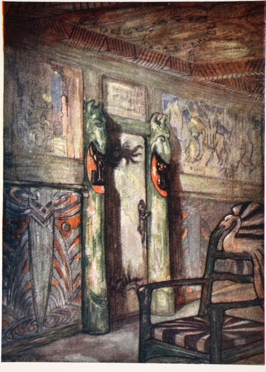 Munthen huone Holmencollenissa, 1905 tekijältä Nico Jungman