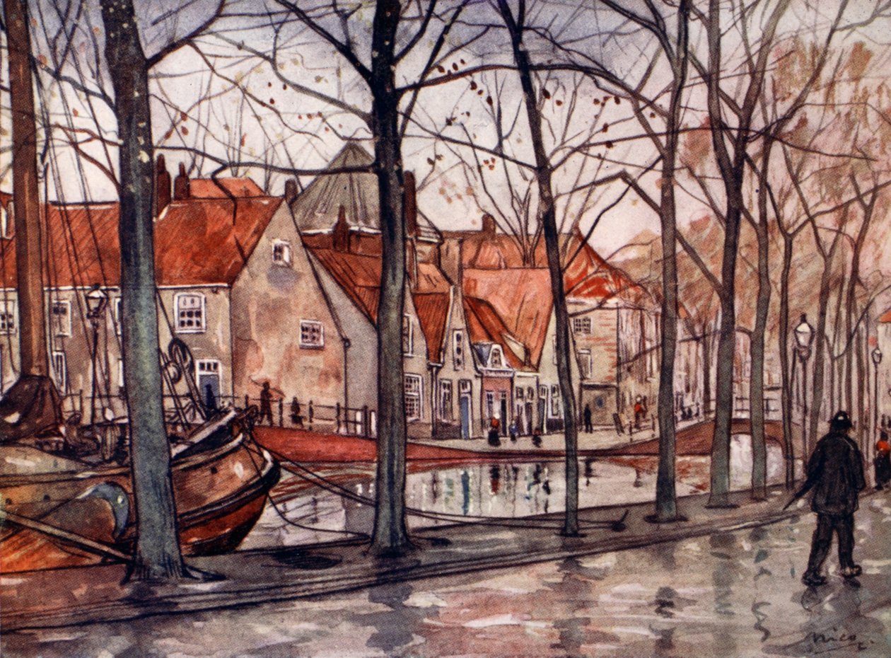 Satama, Haag, 1904 tekijältä Nico Jungman