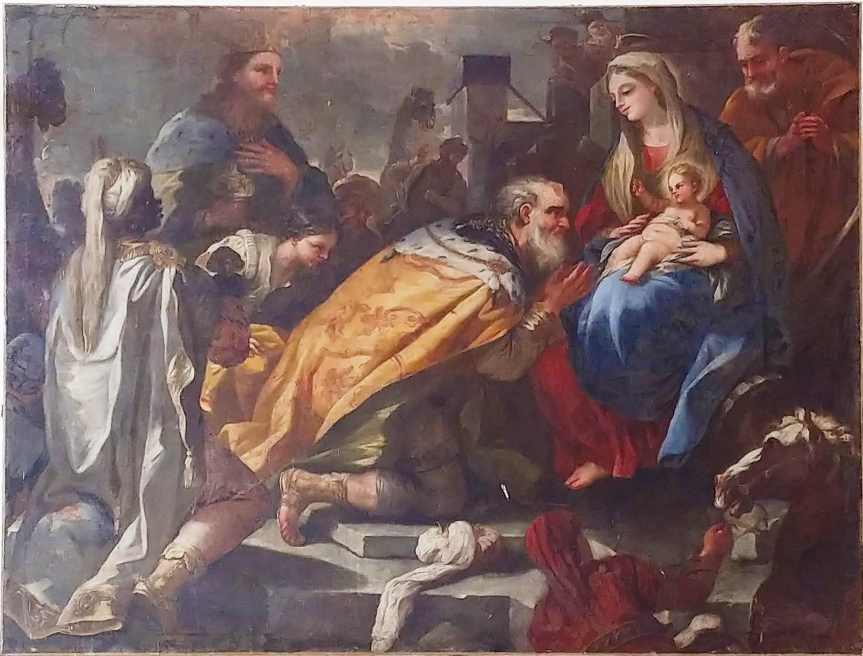 Adorazione dei Magi tekijältä Nicola Malinconico