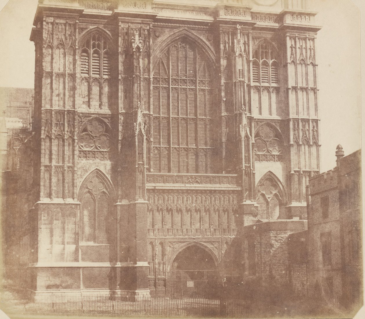 Westminster Abbey, ennen toukokuuta 1845. tekijältä Nicolaas Henneman
