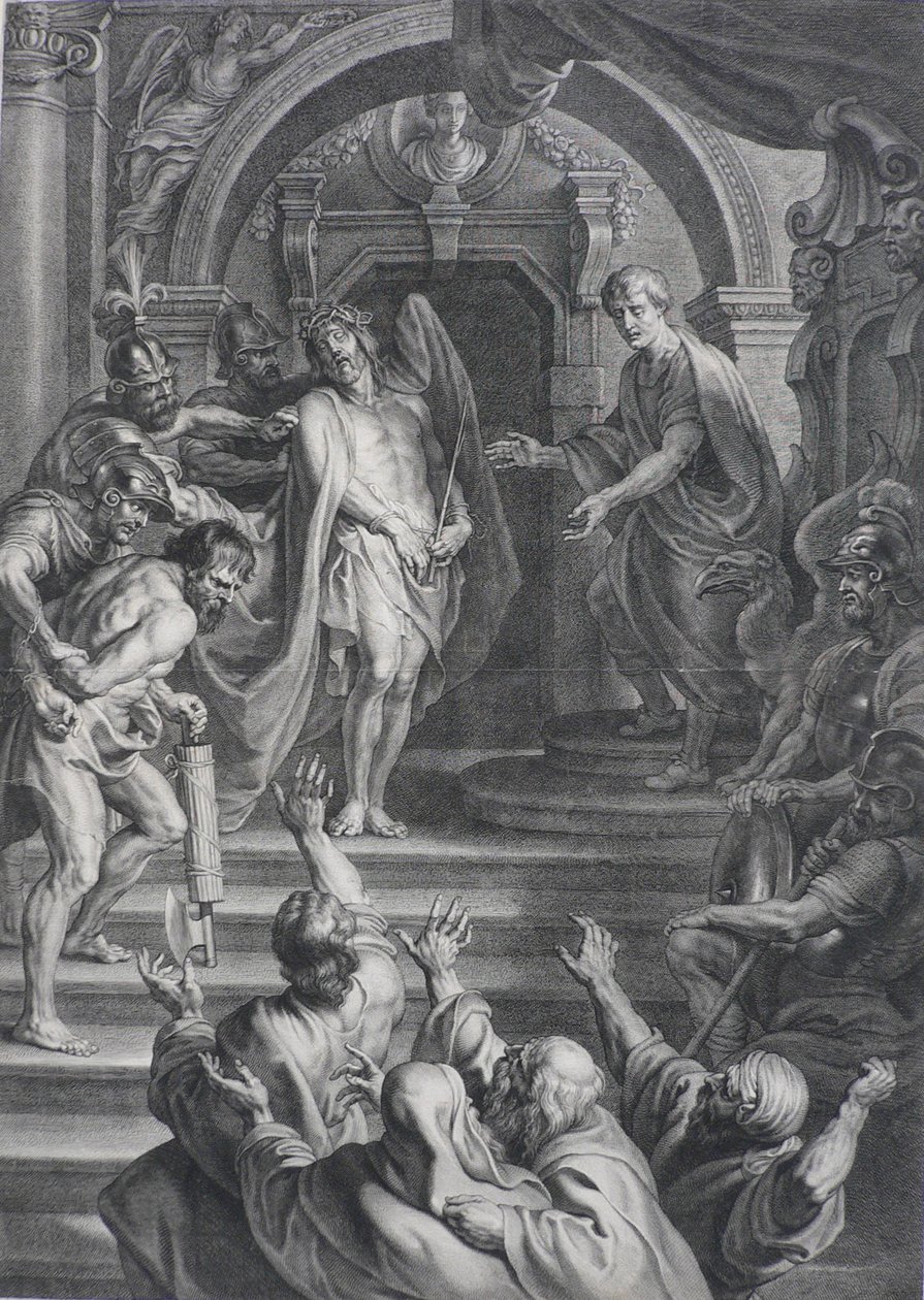 Ecce Homo, Peter Paul Rubensin mukaan tekijältä Nicolaes Lauwers