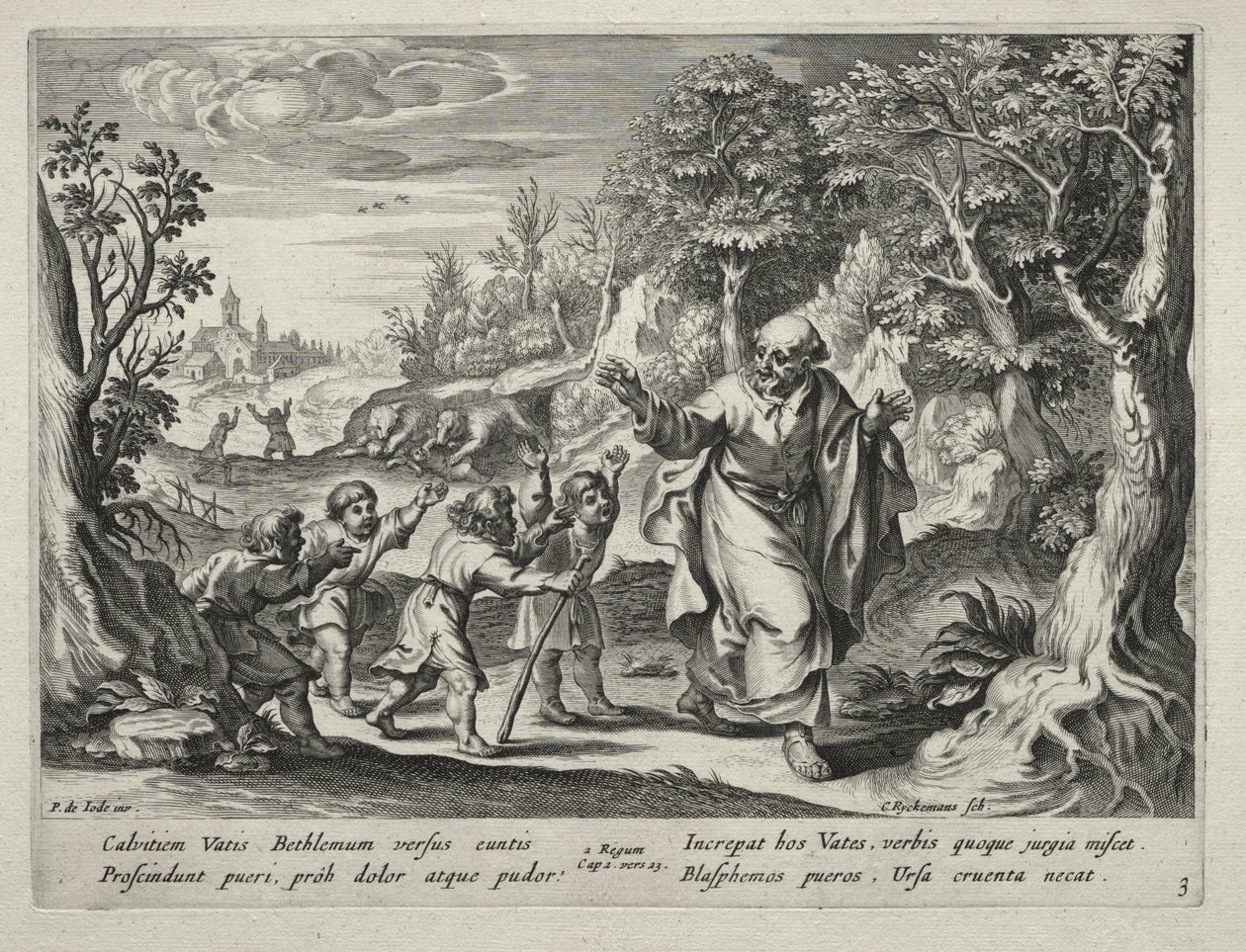 Elisan tarina, 1643. tekijältä Nicolaes Rijckmans