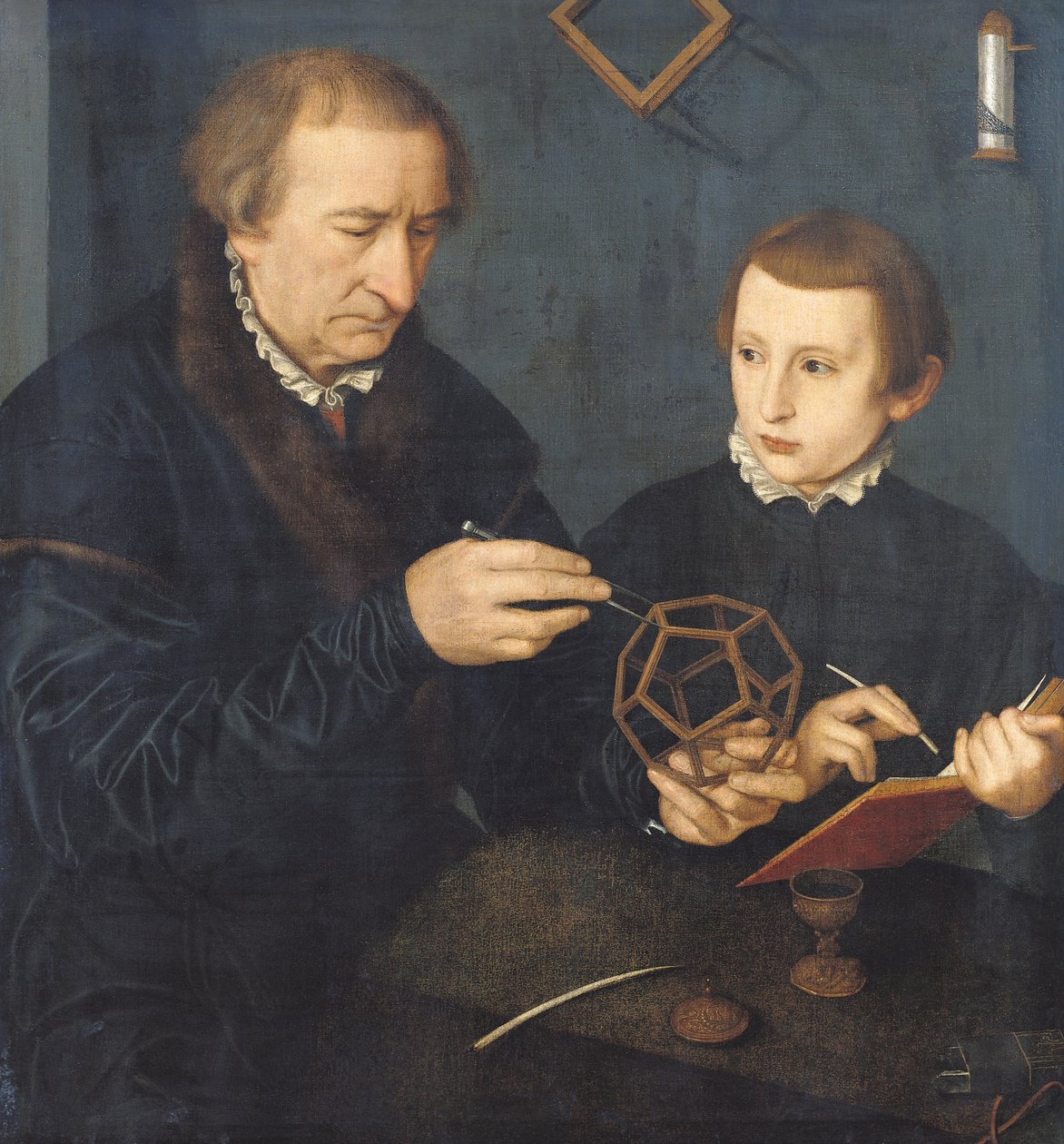 Johann I Neudorfer ja hänen poikansa, 1561 tekijältä Nicolas Neufchatel