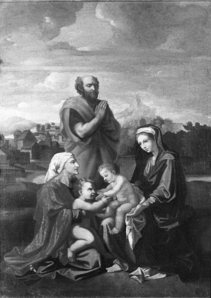 Pyhä perhe tekijältä Nicolas Poussin