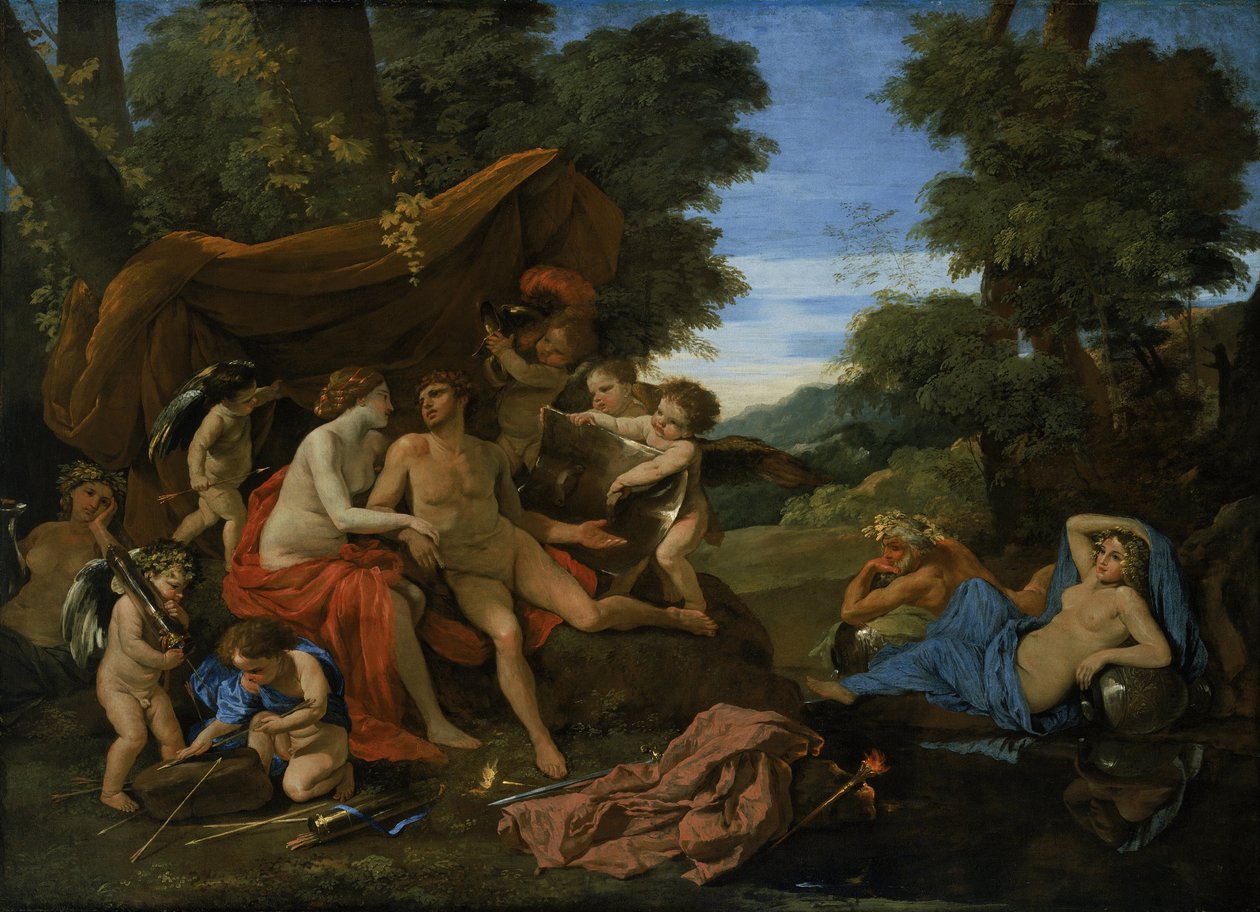 Mars ja Venus tekijältä Nicolas Poussin
