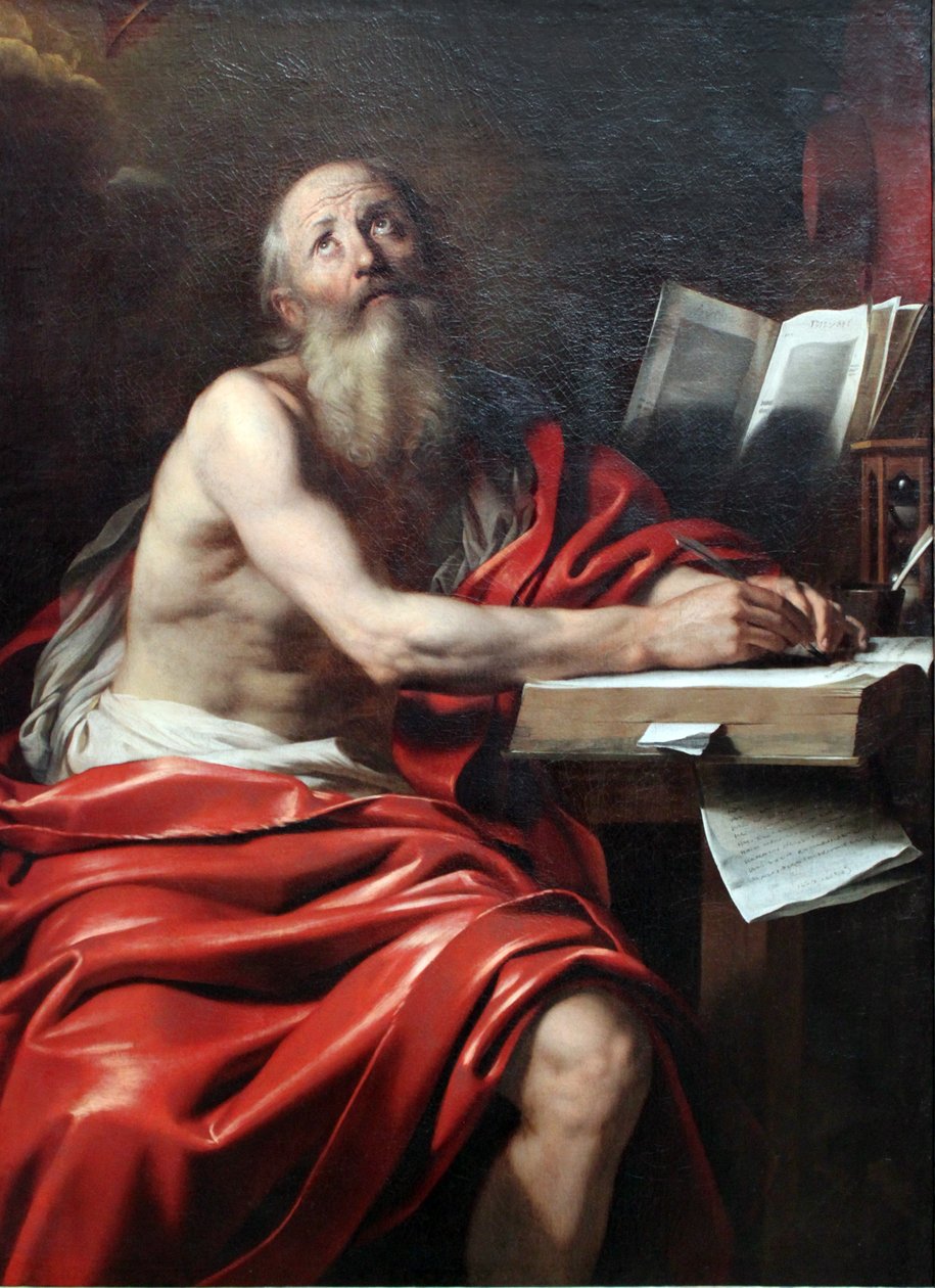 Kirjoittaminen St. Hieronymus tekijältä Nicolas Regnier