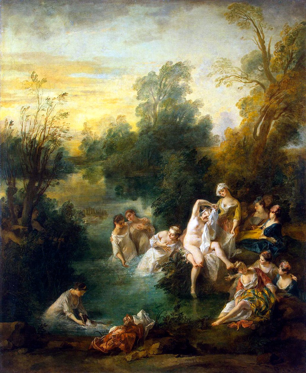 Kesä, c1730. tekijältä Nicolas Lancret