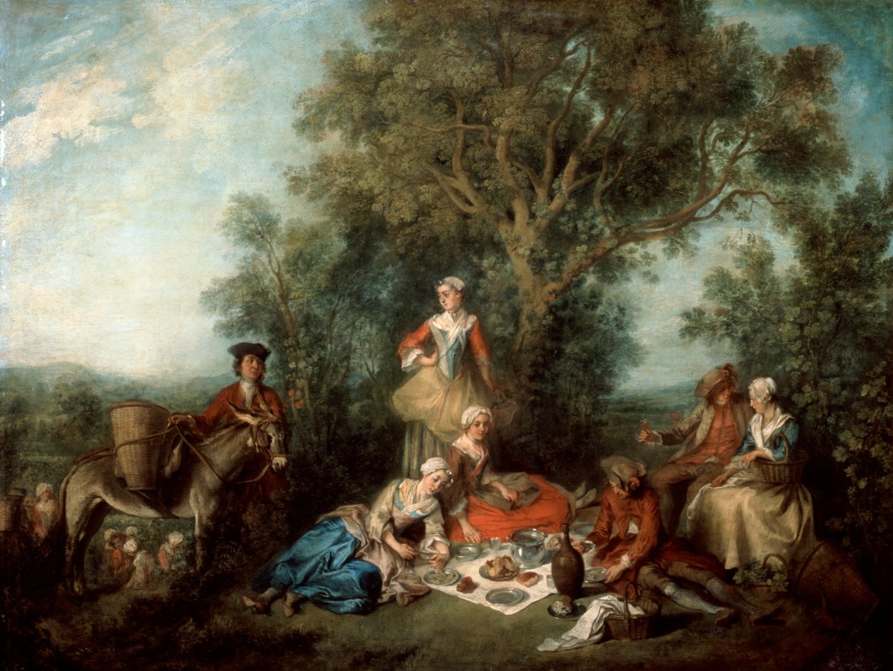 Syksy, 1738. tekijältä Nicolas Lancret