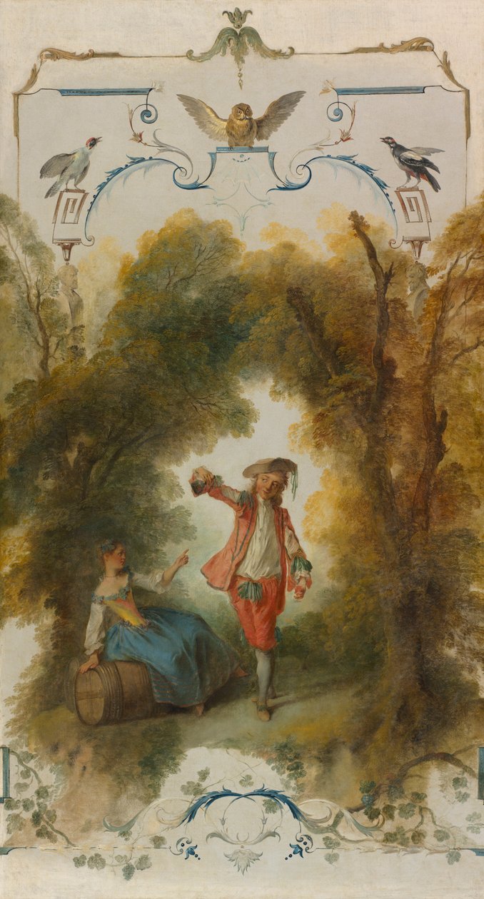 Vineyard, n. 1723-1727. tekijältä Nicolas Lancret
