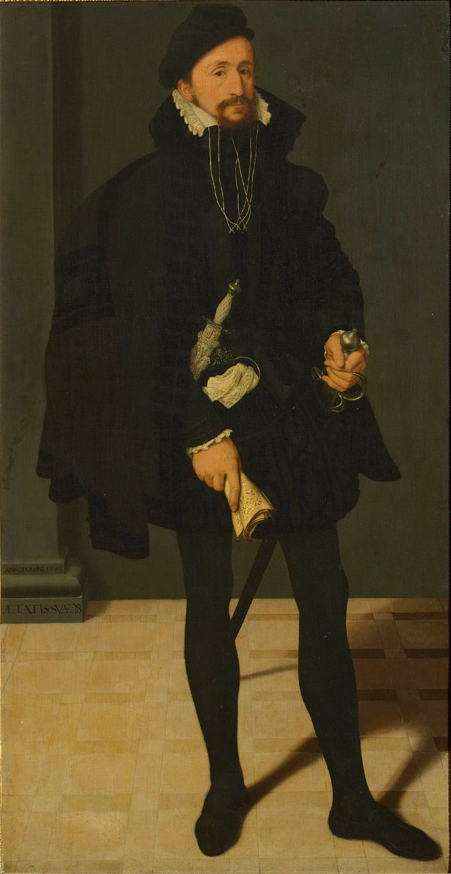 Hans Heinrich Pilgramin muotokuva, 1561. tekijältä Nicolas Neufchatel
