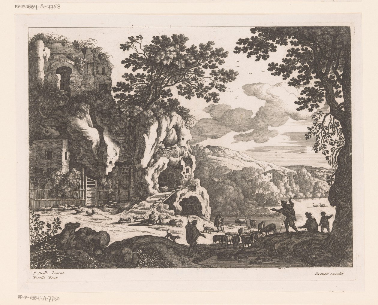 Cephalus en Procris tekijältä Nicolas Perelle