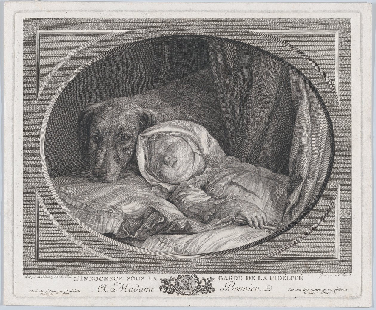 Viattomuutta varjelee uskollisuus, 1761-1831, 1761-1831. tekijältä Nicolas Ponce