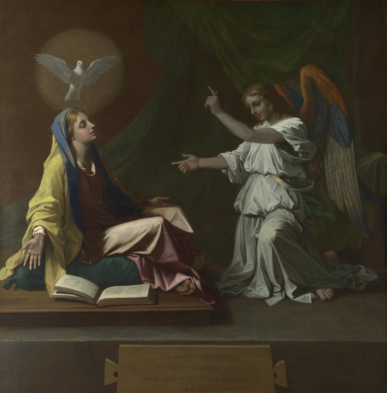 Ilmoitus, 1657 tekijältä Nicolas Poussin