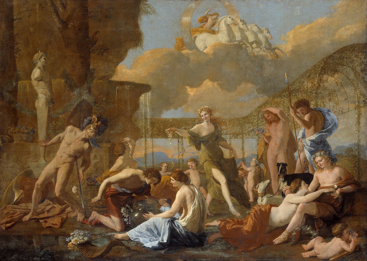 Floran valtakunta, 1631 tekijältä Nicolas Poussin
