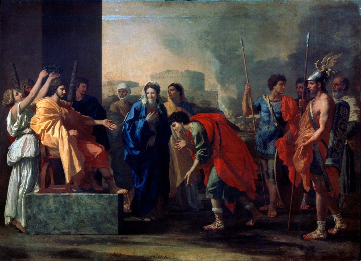 Scipio Africanuksen ylhäisyys, 1640. tekijältä Nicolas Poussin