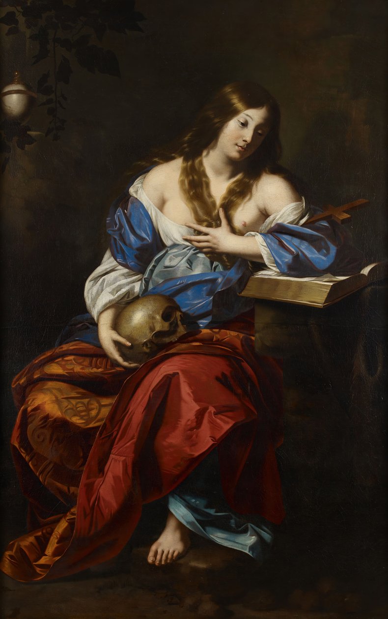 Katuva Magdaleena, 1655-1665. tekijältä Nicolas Regnier