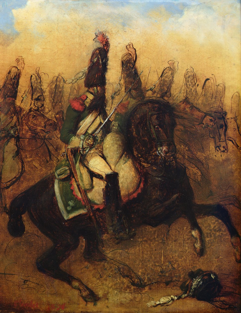 The Charge (maalaus) tekijältä Nicolas Toussaint Charlet