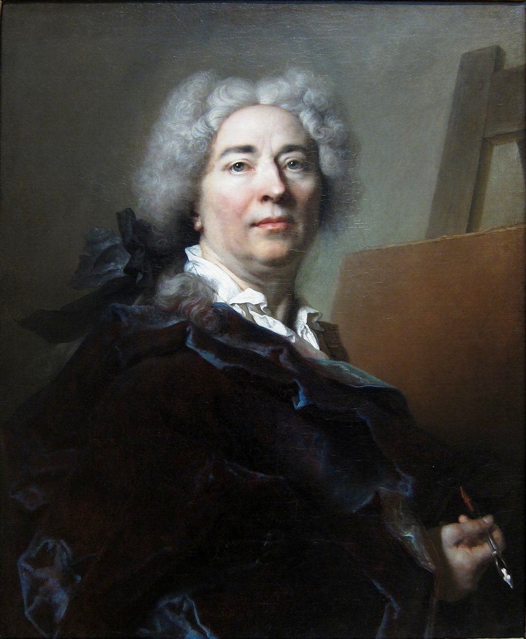 Ranskalainen:  Autoportrait Omakuva tekijältä Nicolas de Largillière