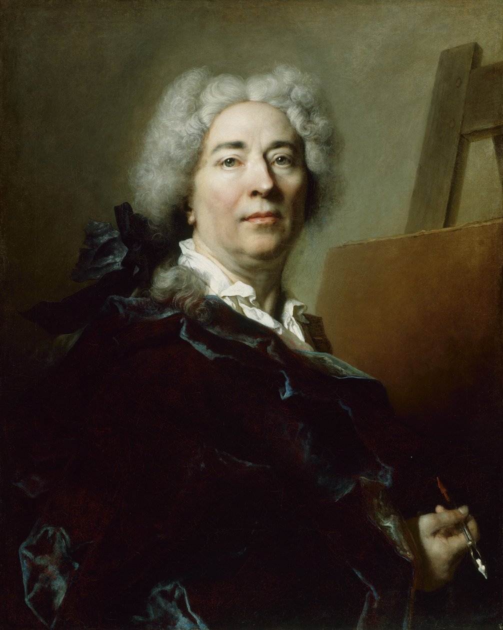 Omakuva, n. 1725 tekijältä Nicolas de Largillière