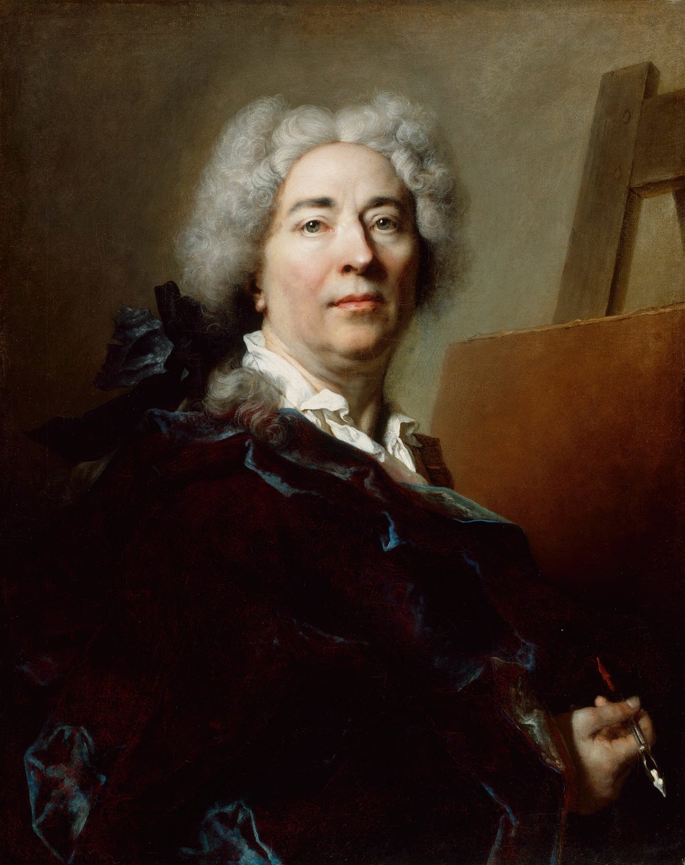 Omakuva, c. 1725. tekijältä Nicolas de Largillière