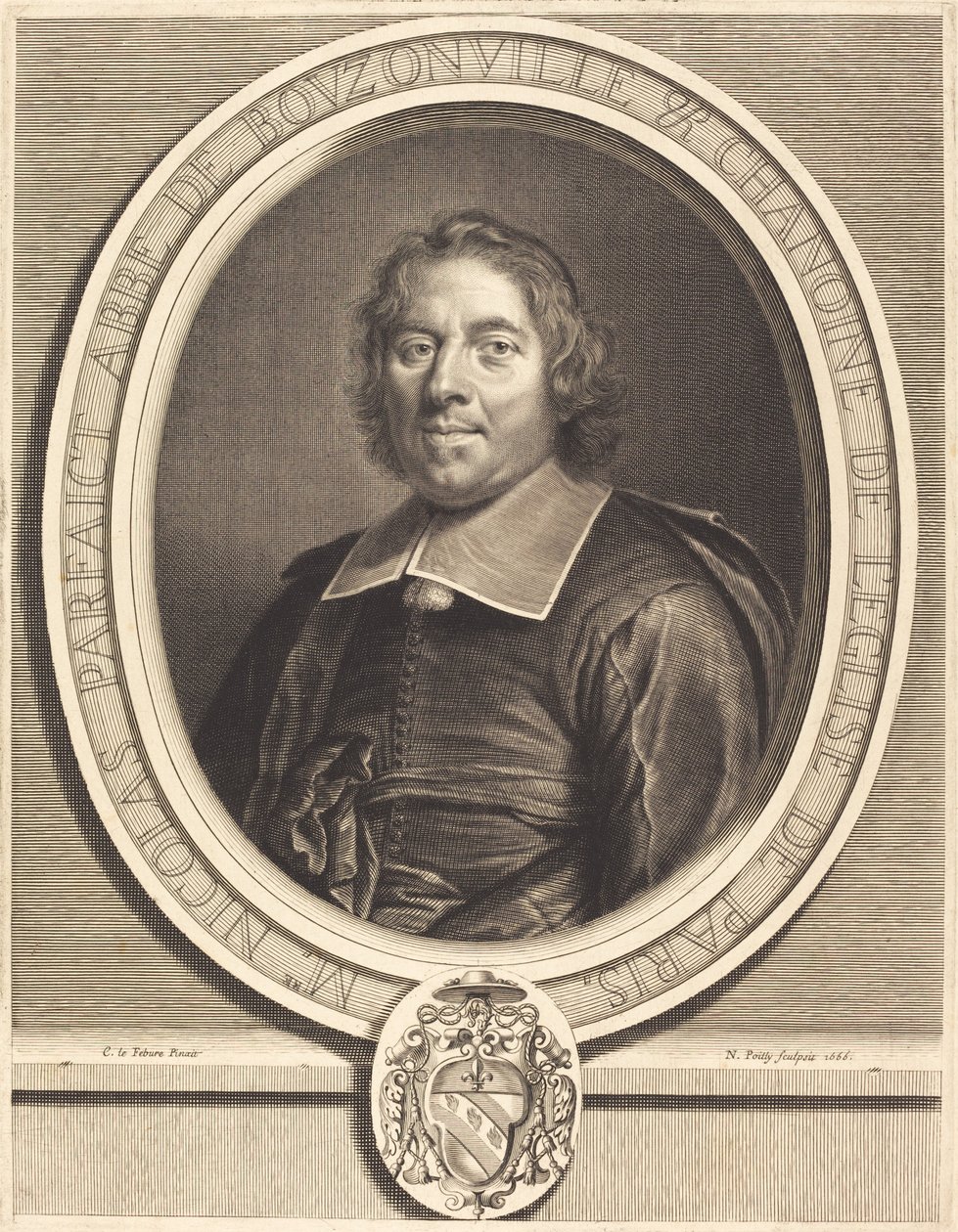Nicholas Täydellinen tekijältä Nicolas de Poilly after Claude Lefebvre