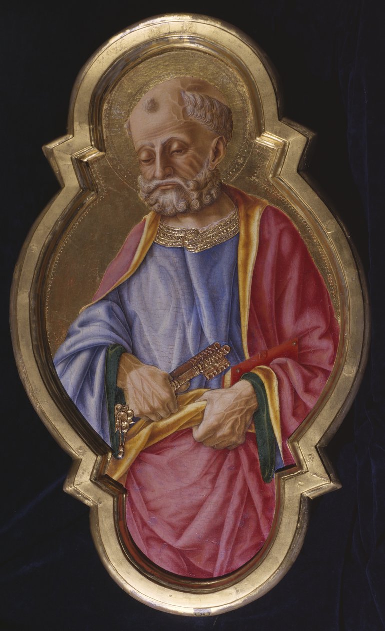 Pyhä Pietari, n. 1480-1485 tekijältä Nicolo di Maestro Antonio dAncona