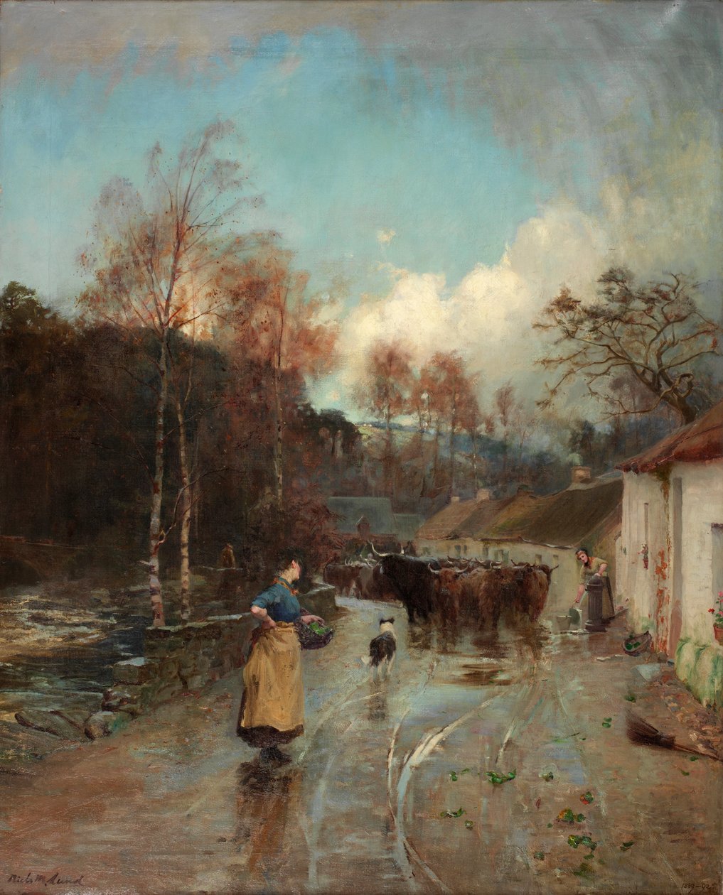 Sateen jälkeen, 1889-1892 tekijältä Niels Moller Lund