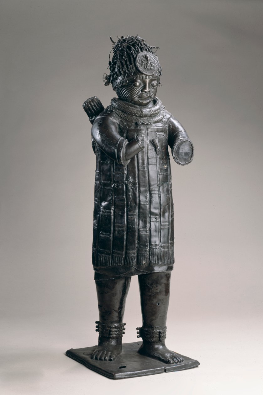 Bowman, Tsoede, 1300-1400-luku (tinapronssi) tekijältä Nigerian