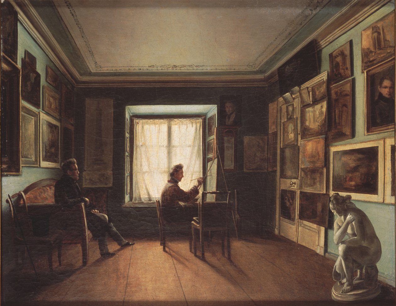 Painters Studio, 1820-luku tekijältä Nikita Zaytsev