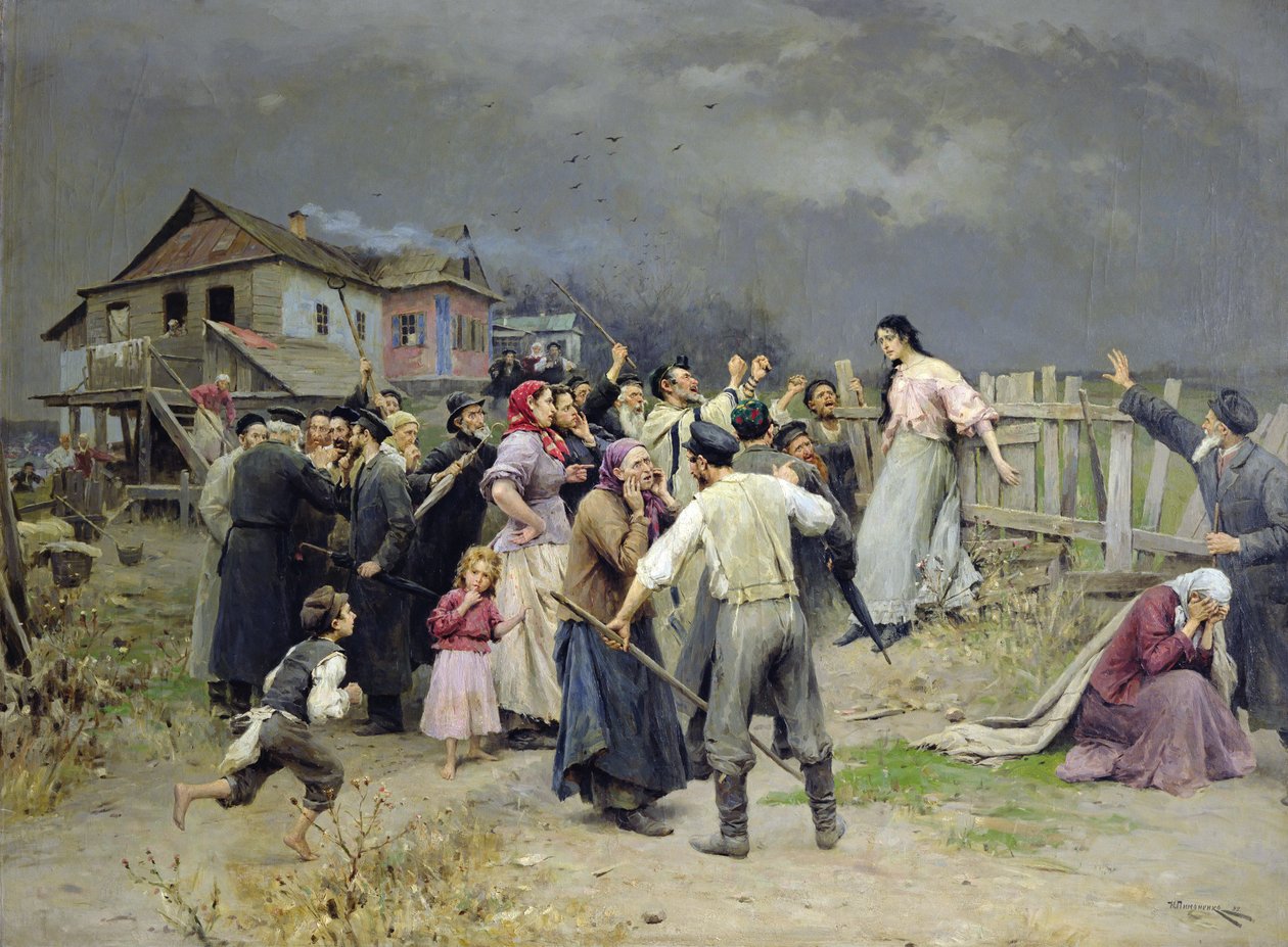Fanatismin uhri, 1899 tekijältä Nikolai Pimonenko