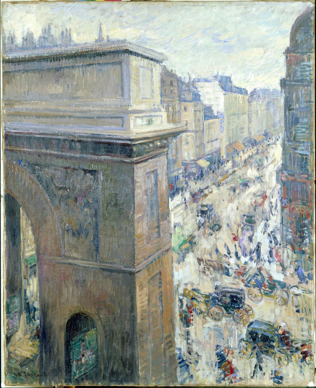 Porte Saint-Martin, n. 1902. tekijältä Nikolai Alexandrovich Tarkhov