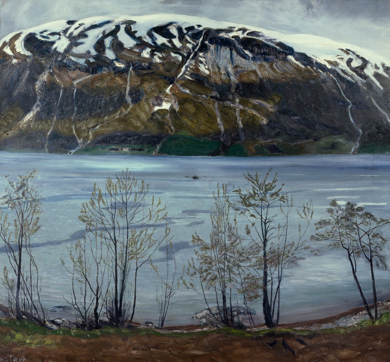 Harmaa kevätilta tekijältä Nikolai Astrup