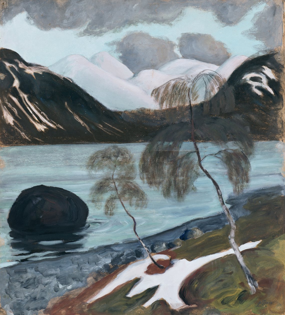 Jølster järvi tekijältä Nikolai Astrup