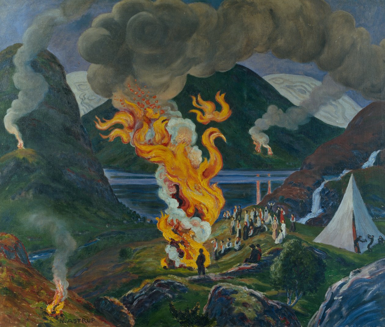 Juhannus tuli tekijältä Nikolai Astrup