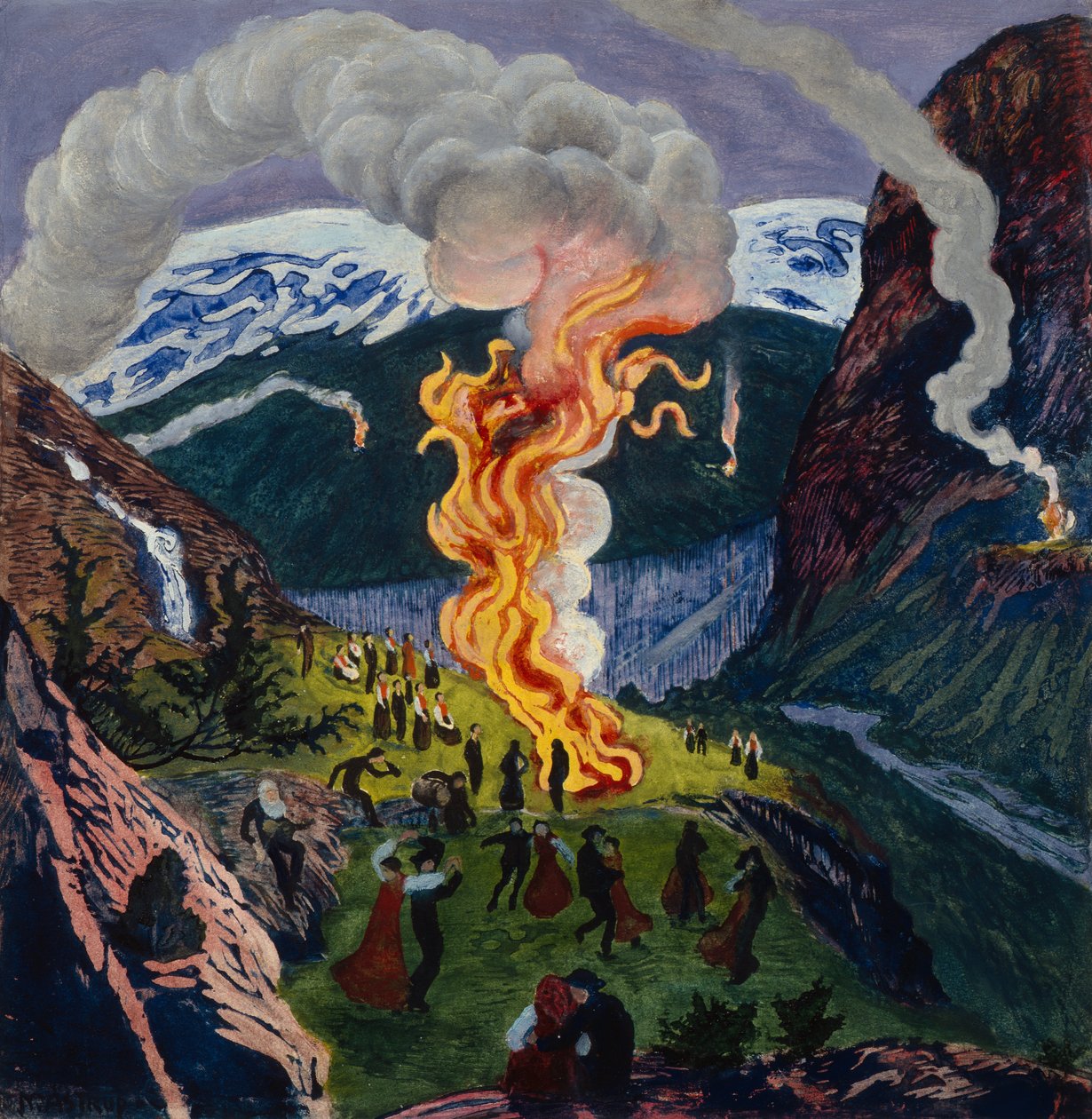 Juhannus tuli tekijältä Nikolai Astrup