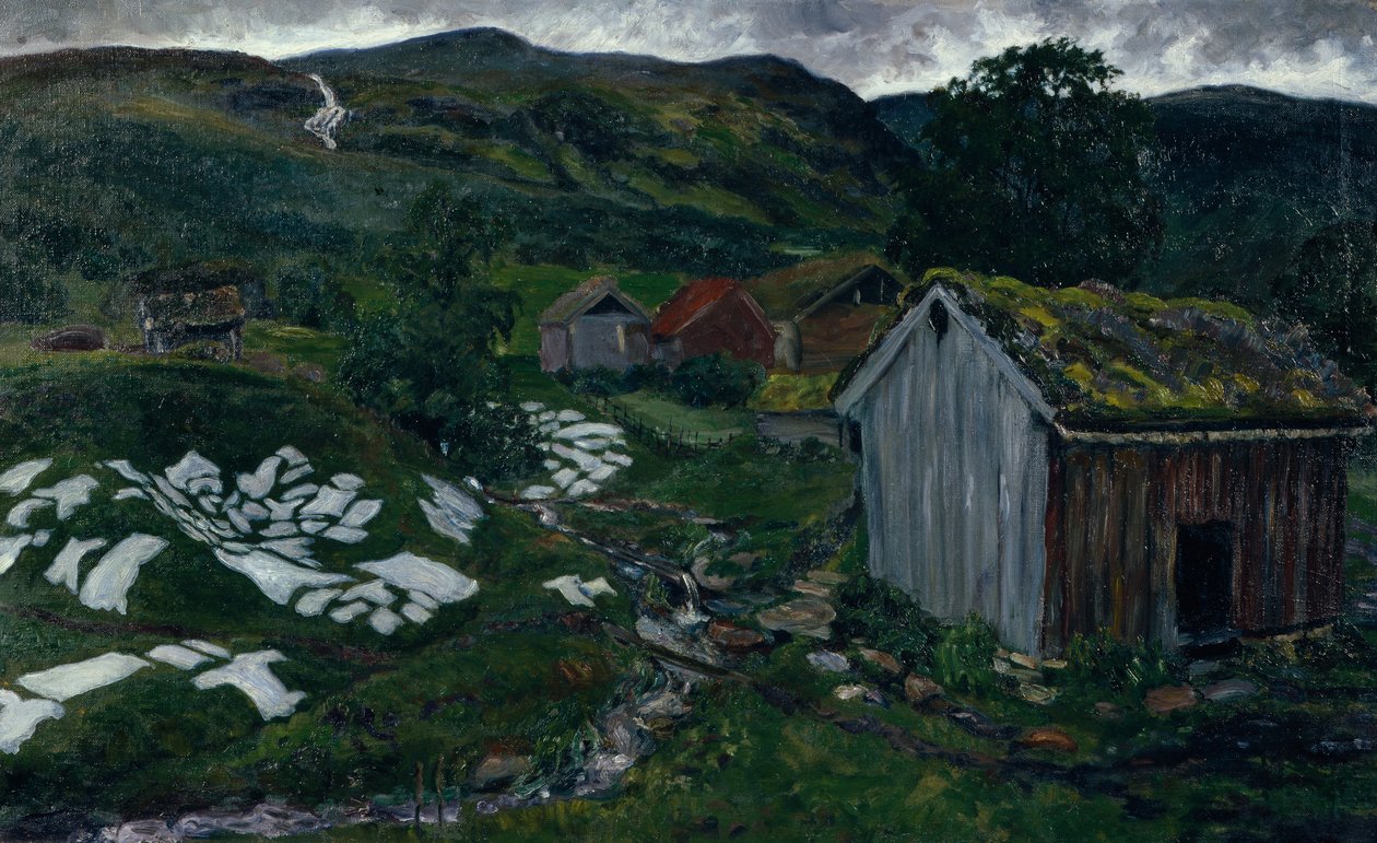 Sateisen sään tunnelmaa tekijältä Nikolai Astrup