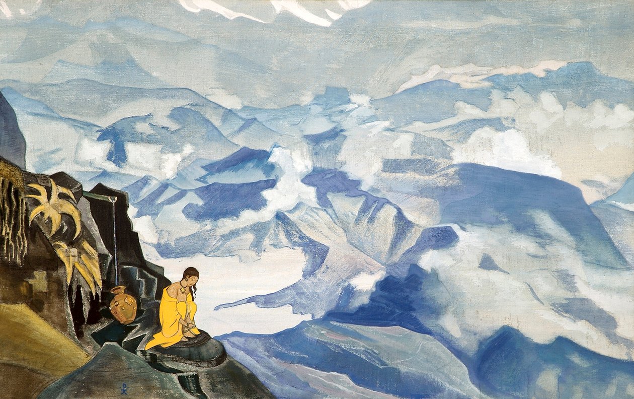 Elämän pisarat, 1924. tekijältä Nikolai Konstantinowitsch Roerich