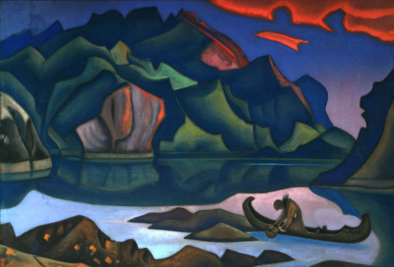 Piilotettu aarre, 1947 tekijältä Nikolai Konstantinowitsch Roerich